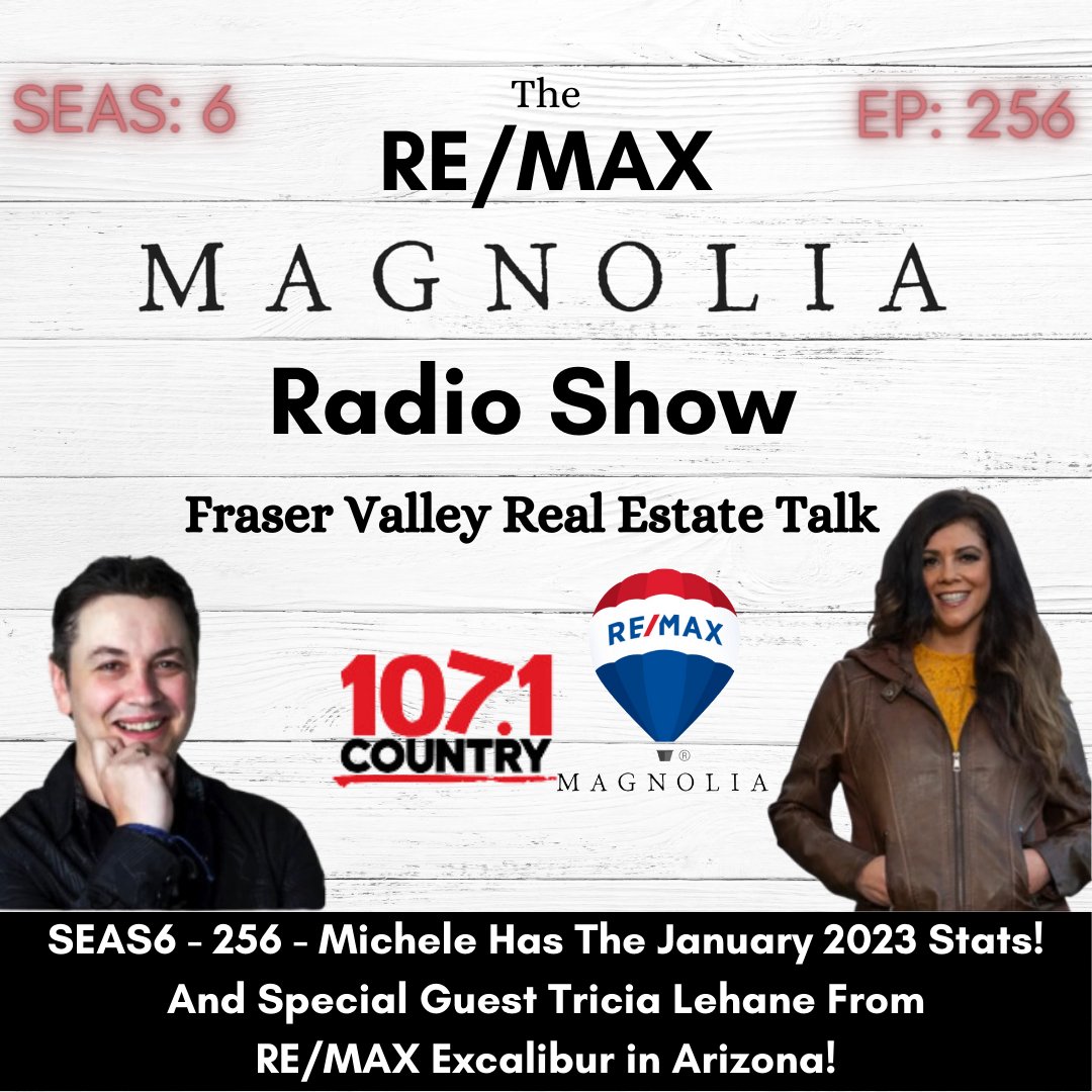  SEAS6  - 256 -  Michele Has The January 2023 Stats! And Special Guest Tricia Lehane From RE/MAX Excalibur in Arizona! 